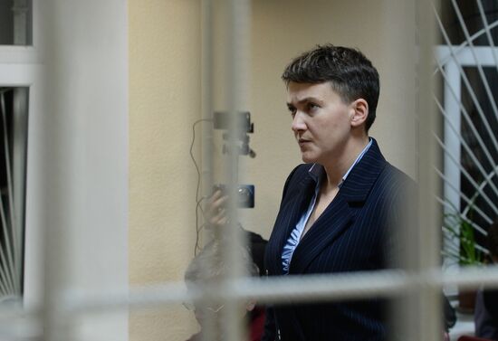 Savchenko testifies in Kiev court in case against LPR head Plotnitsky