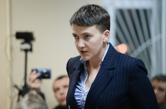 Savchenko testifies in Kiev court in case against LPR head Plotnitsky