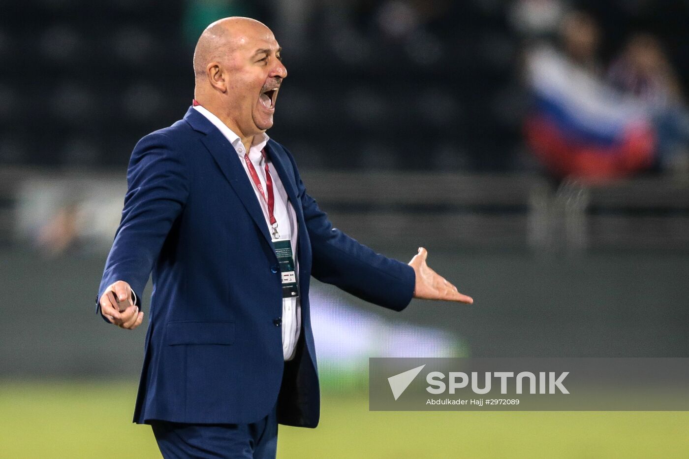 Qatar vs. Russia friendly football match