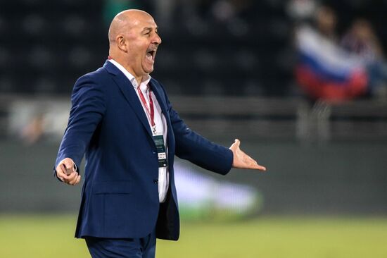 Qatar vs. Russia friendly football match