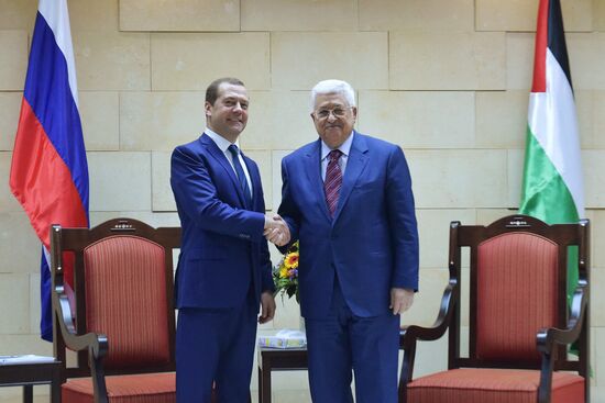 Prime Minister Dmitry Medvedev's official visit to Palestine