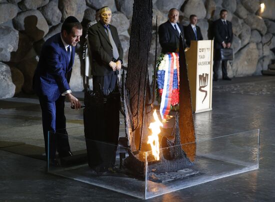 Russian Prime Minister Dmitry Medvedev's official visit to Israel