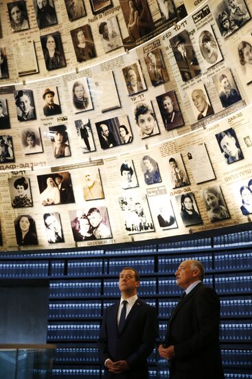 Russian Prime Minister Dmitry Medvedev's official visit to Israel
