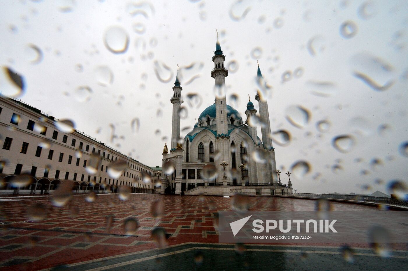 Freezing rain in Kazan