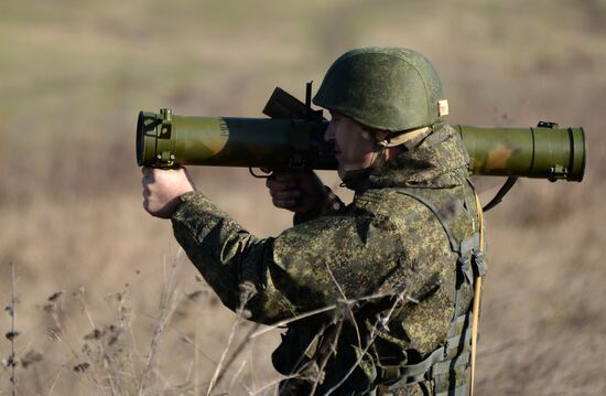 Military exercises in Ingushetia