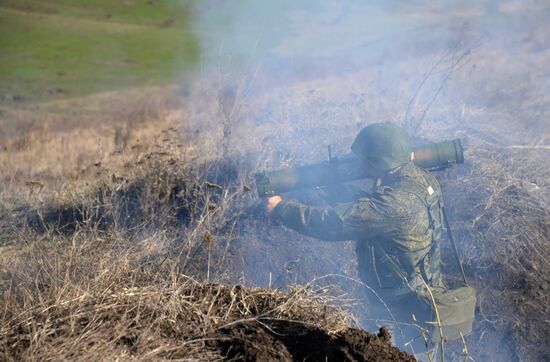 Military exercises in Ingushetia