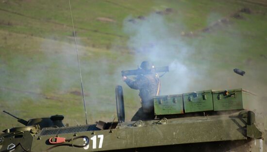 Military exercises in Ingushetia