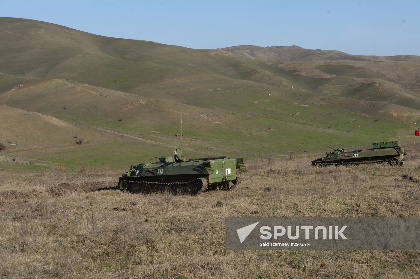 Military exercises in Ingushetia