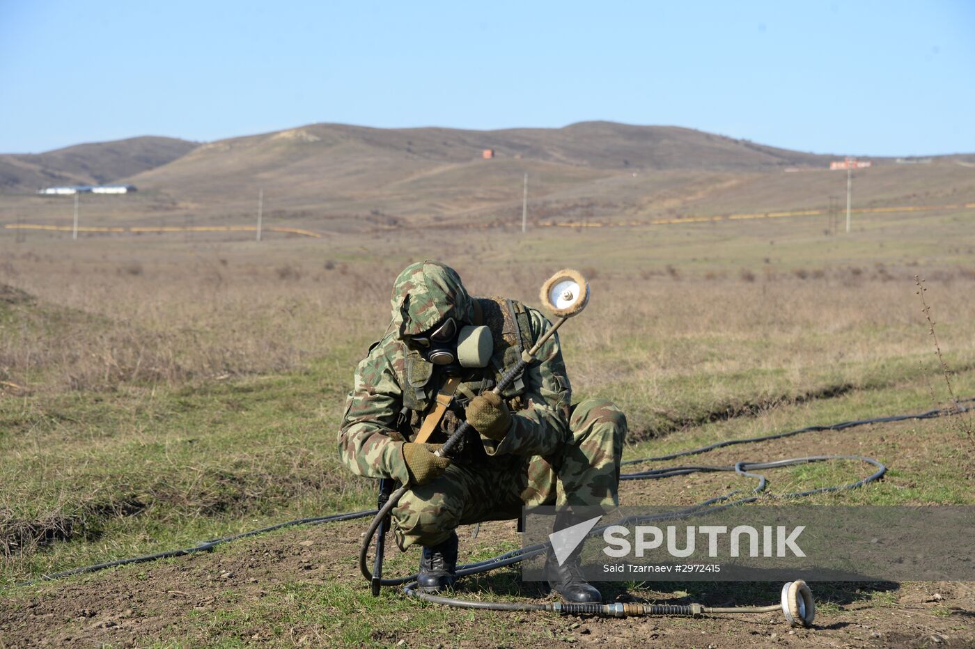 Military exercises in Ingushetia