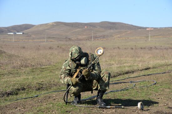Military exercises in Ingushetia