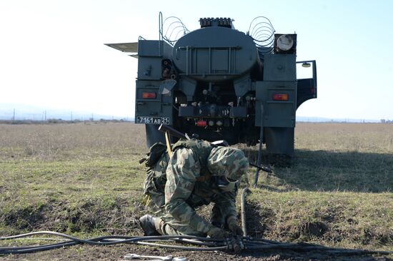 Military exercises in Ingushetia