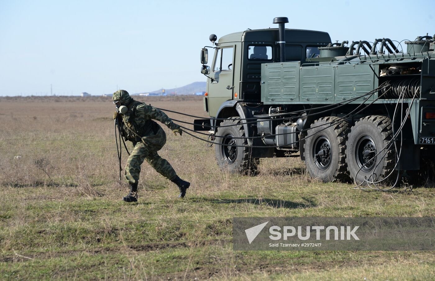 Military exercises in Ingushetia