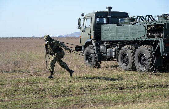Military exercises in Ingushetia