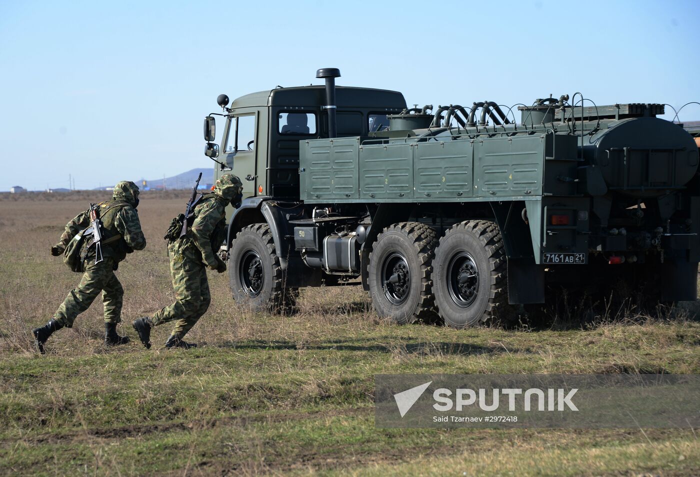 Military exercises in Ingushetia