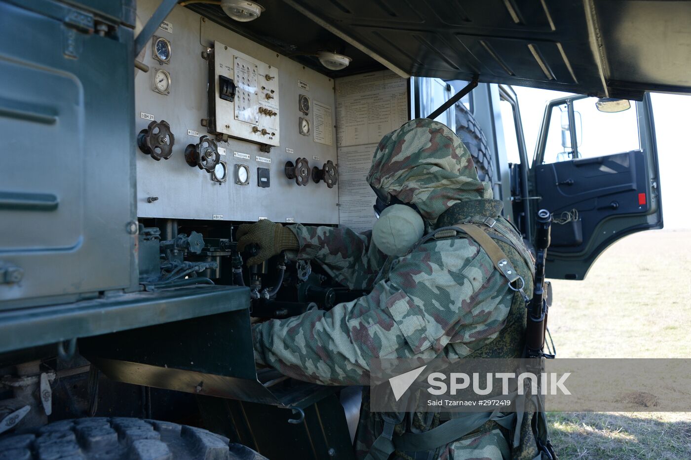 Military exercises in Ingushetia