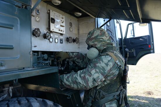 Military exercises in Ingushetia