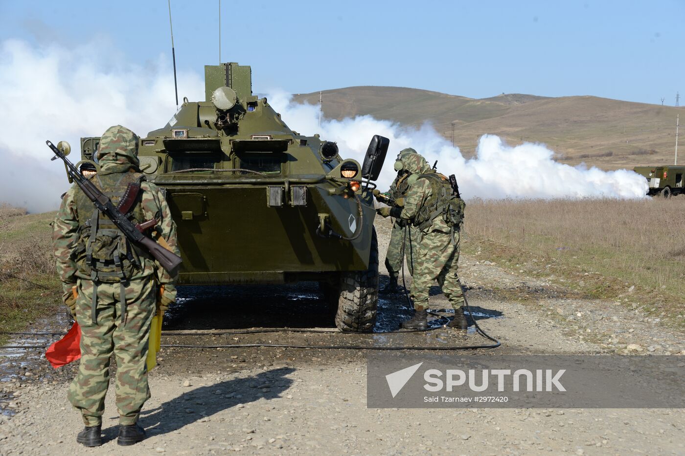 Military exercises in Ingushetia