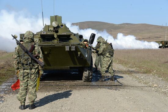 Military exercises in Ingushetia