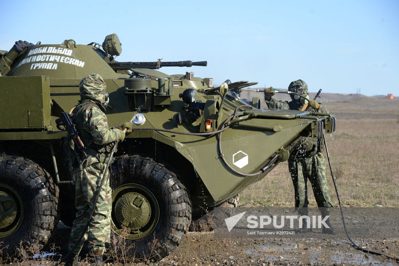 Military exercises in Ingushetia