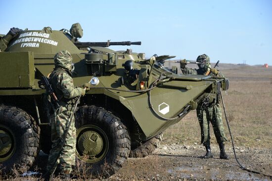 Military exercises in Ingushetia