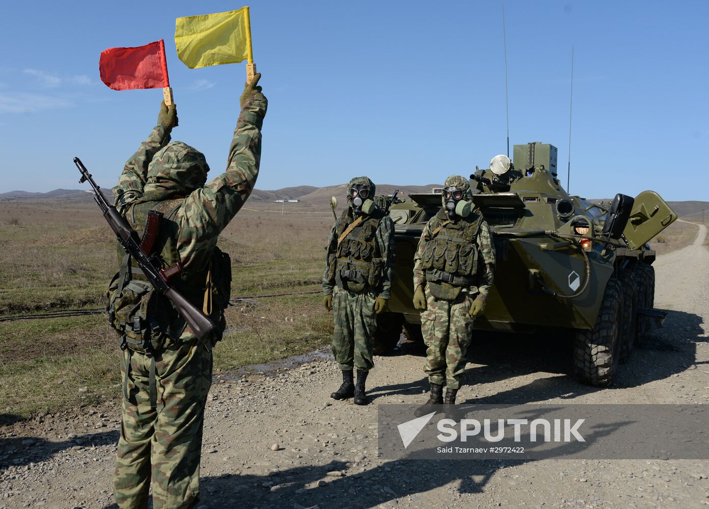 Military exercises in Ingushetia