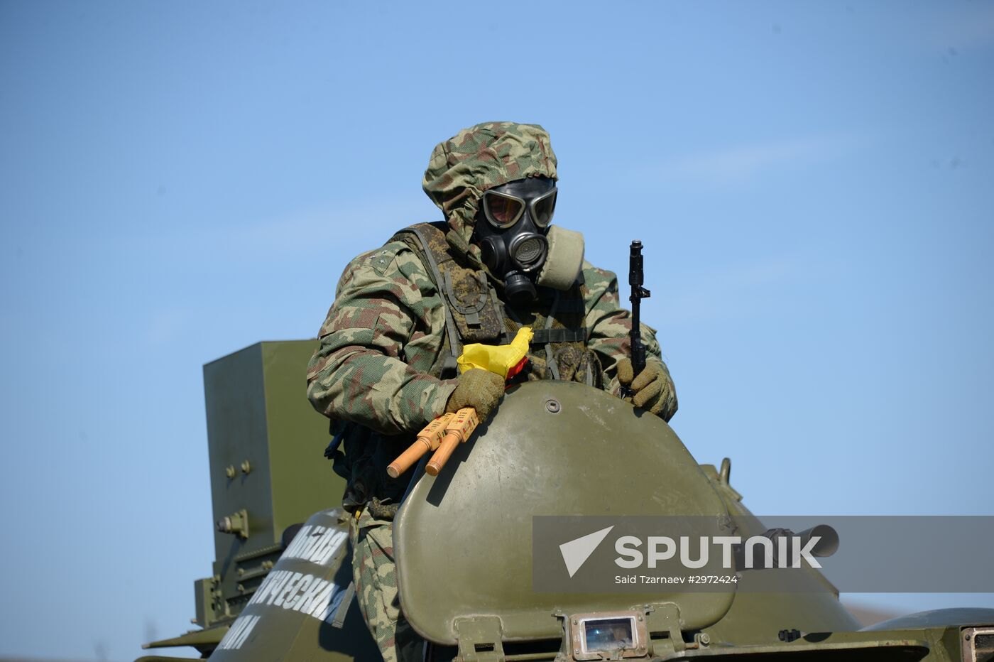 Military exercises in Ingushetia