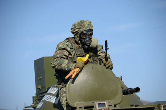 Military exercises in Ingushetia