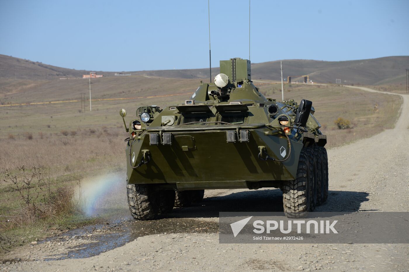 Military exercises in Ingushetia