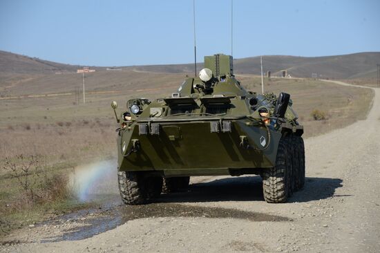 Military exercises in Ingushetia