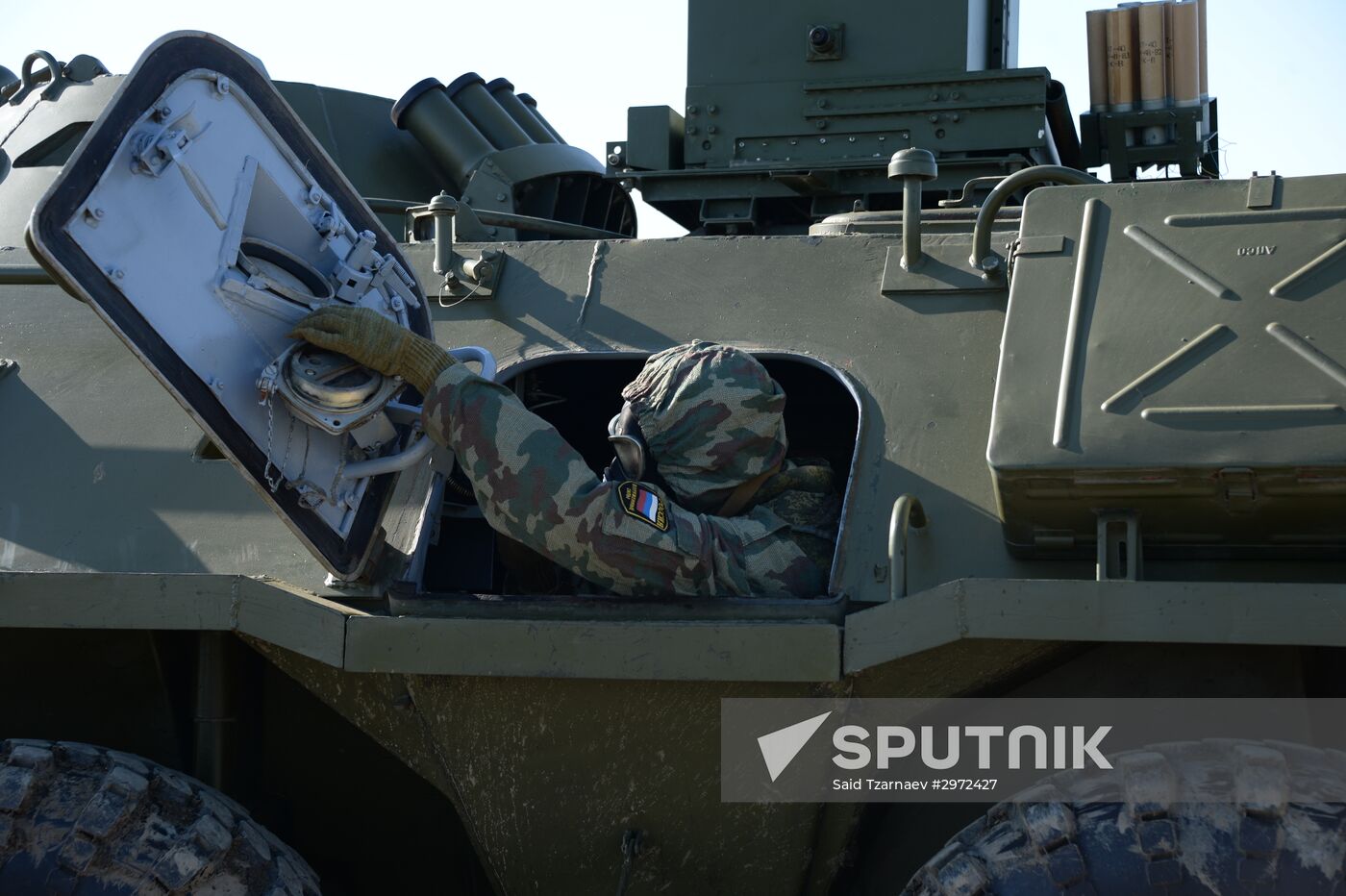 Military exercises in Ingushetia