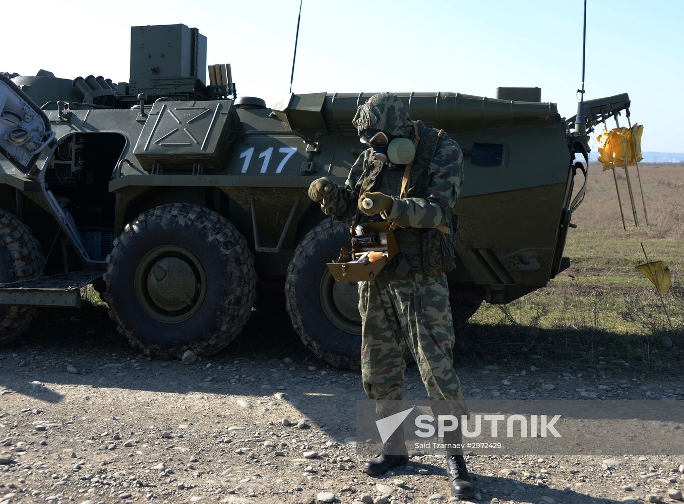 Military exercises in Ingushetia