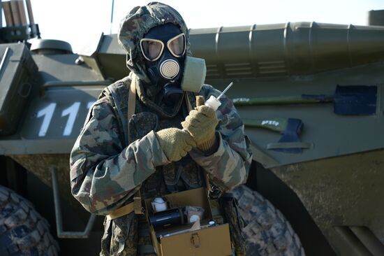 Military exercises in Ingushetia