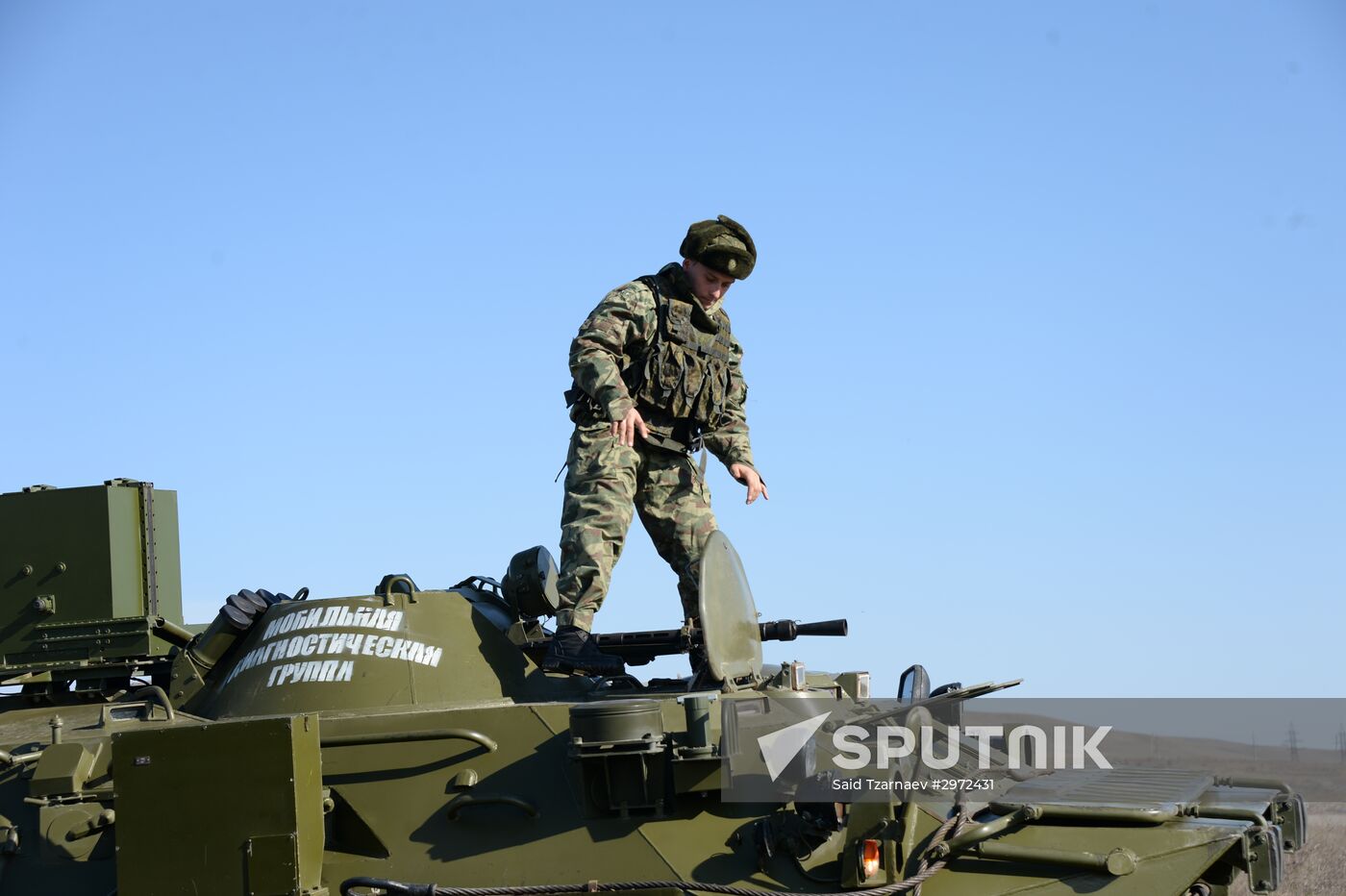 Military exercises in Ingushetia