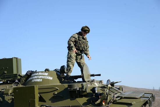 Military exercises in Ingushetia