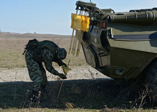 Military exercises in Ingushetia