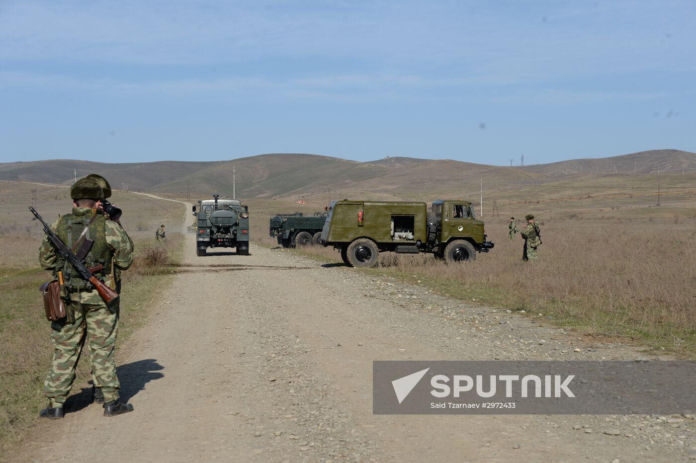 Military exercises in Ingushetia