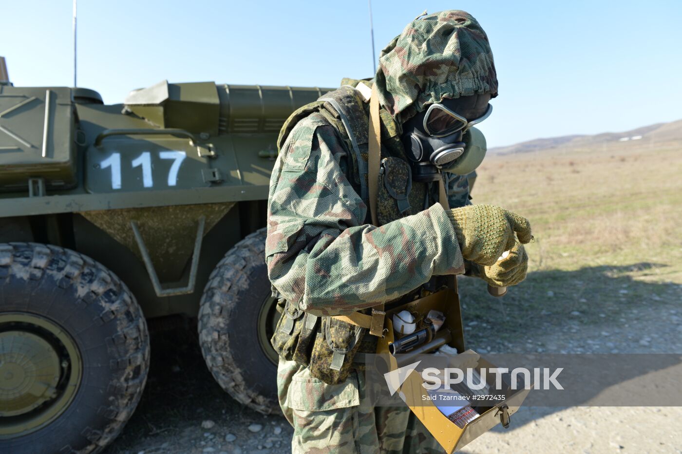 Military exercises in Ingushetia
