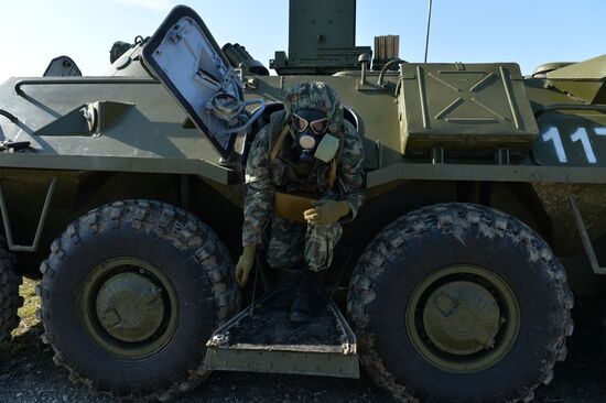 Military exercises in Ingushetia