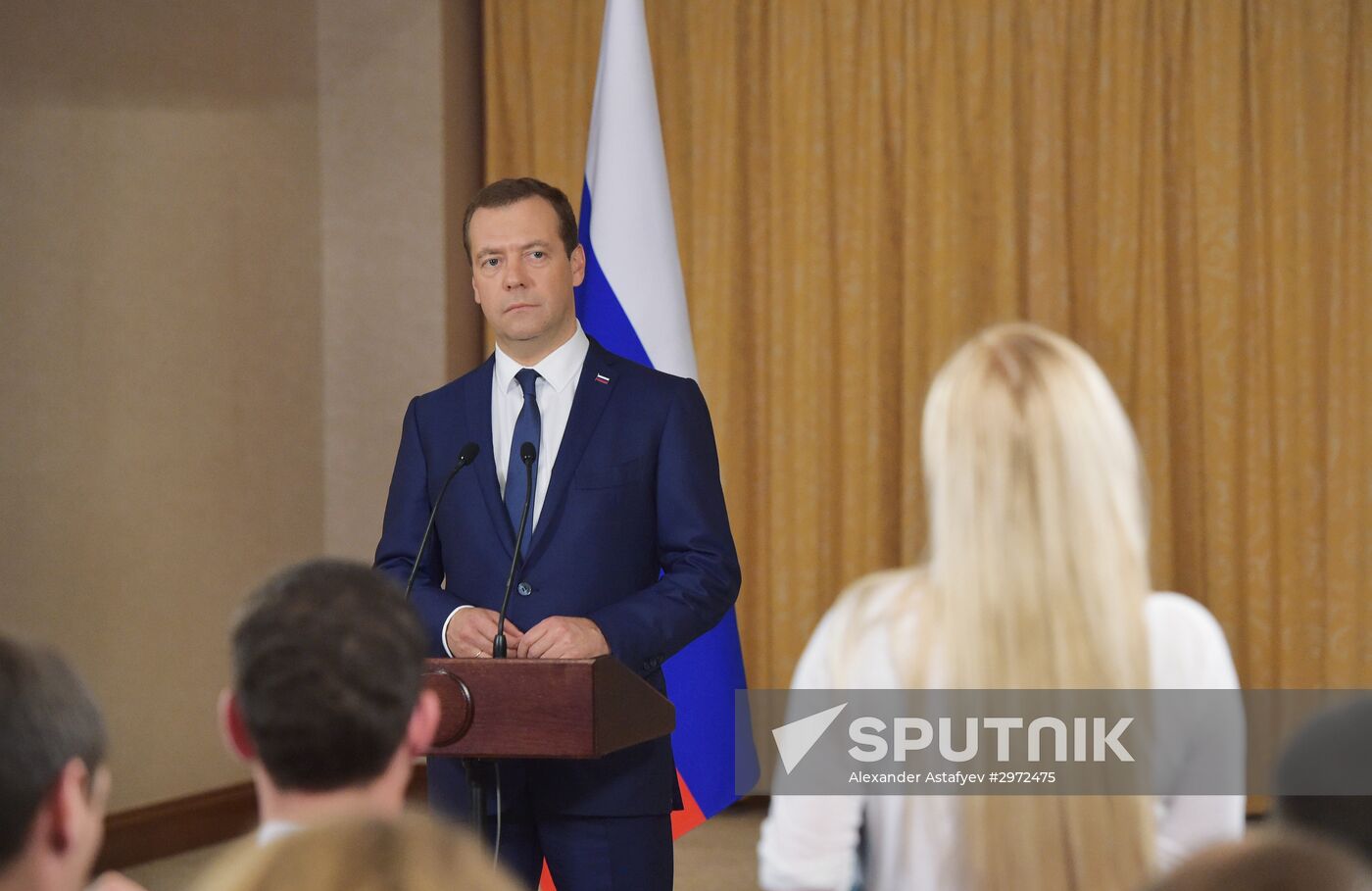 Prime Minister Dmitry Medvedev's official visit to Palestine