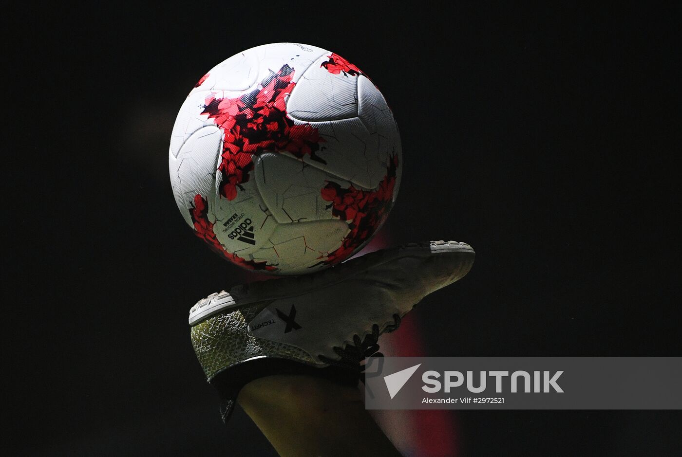 Presentation of new uniforms of Russian football team and official ball of 2017 FIFA Confederations Cup