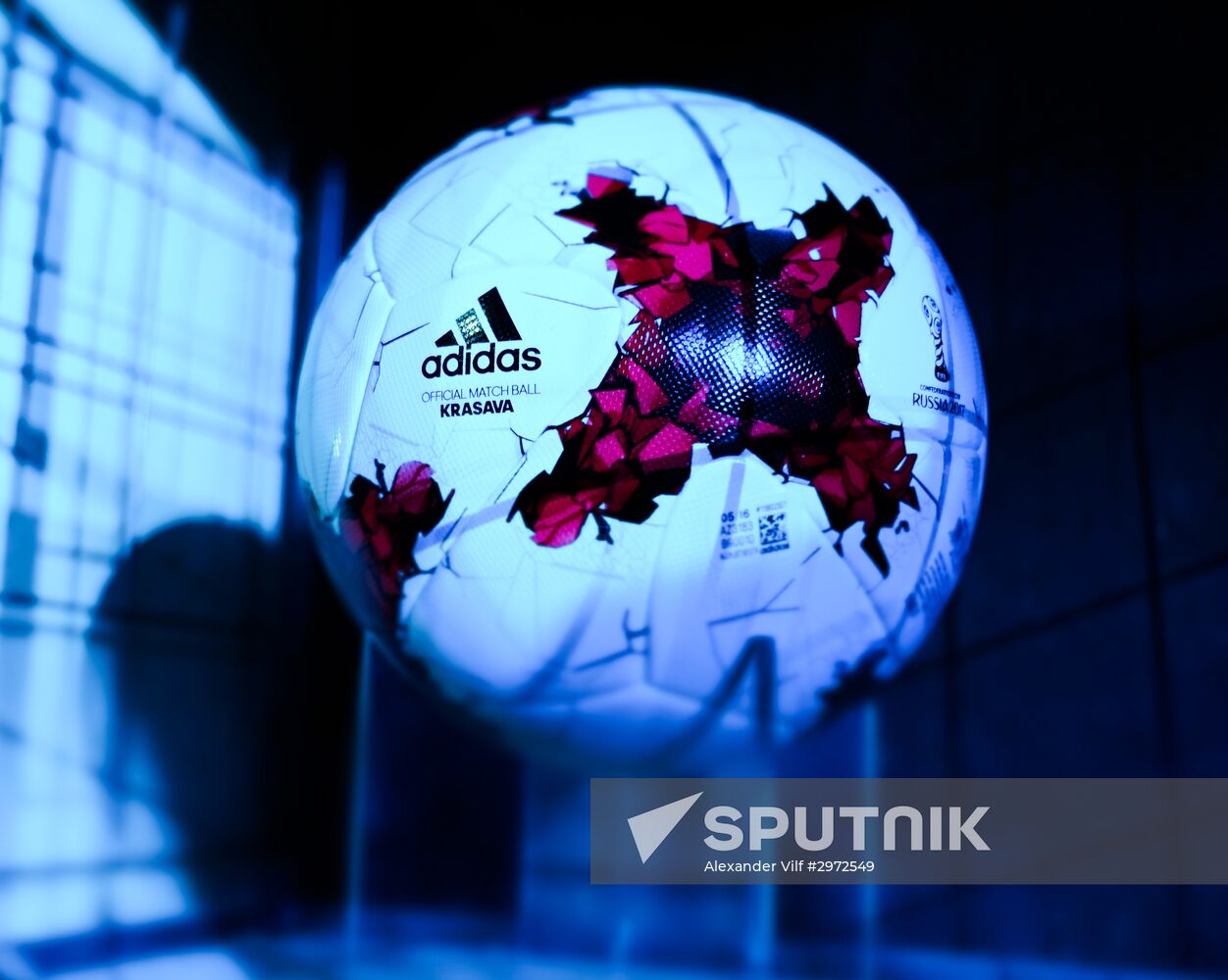 Presentation of new uniforms of Russian football team and official ball of 2017 FIFA Confederations Cup