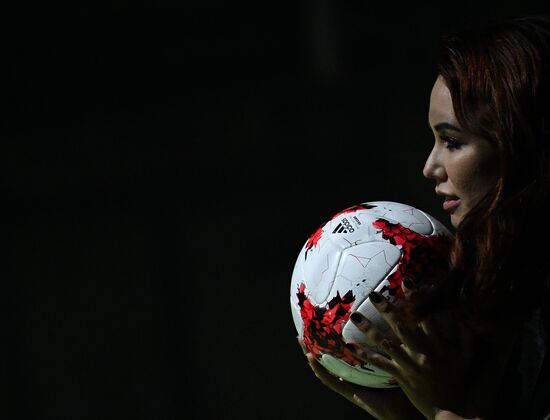 Presentation of new uniforms of Russian football team and official ball of 2017 FIFA Confederations Cup