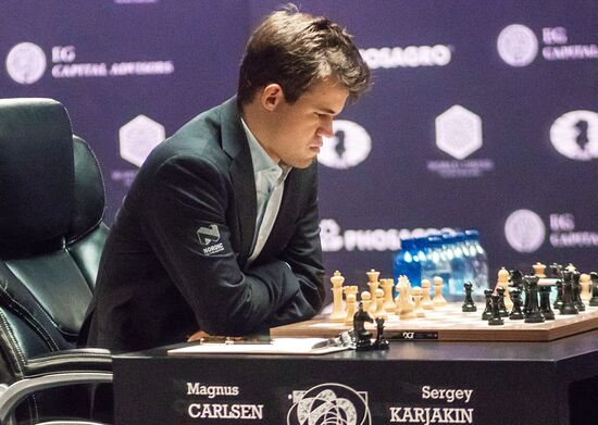 2016 World Chess Championship match Carlsen vs. Karjakin