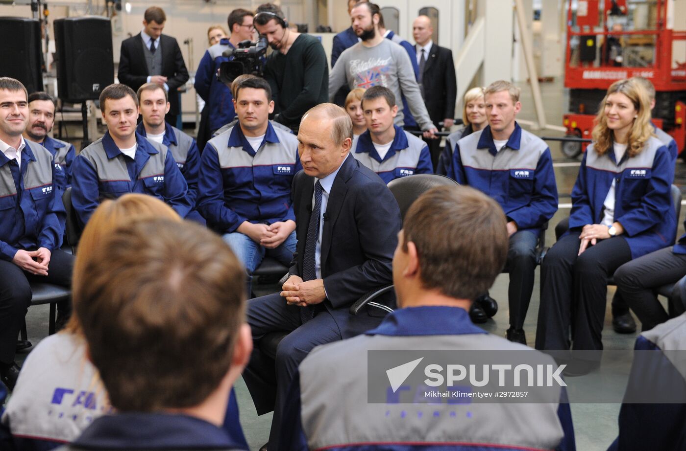 Russian President Vladimir Putin visits Yaroslavl Region