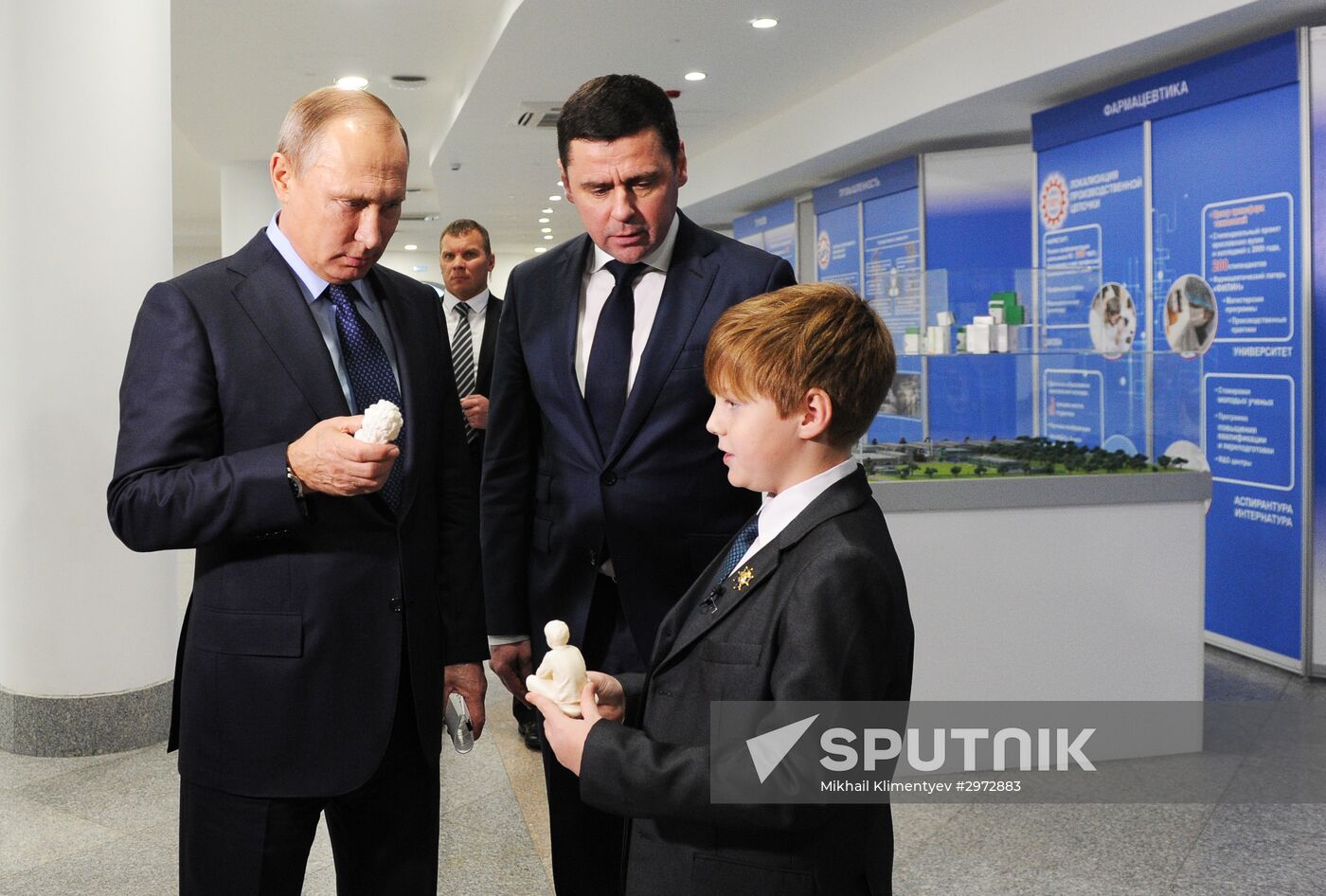 Russian President Vladimir Putin visits Yaroslavl Region