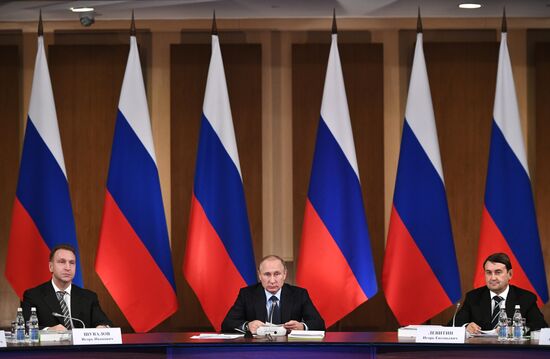Russian President Vladimir Putin visits Yaroslavl Region