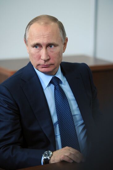 Russian President Vladimir Putin visits Yaroslavl Region