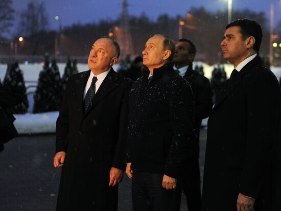 Russian President Vladimir Putin visits Yaroslavl Region