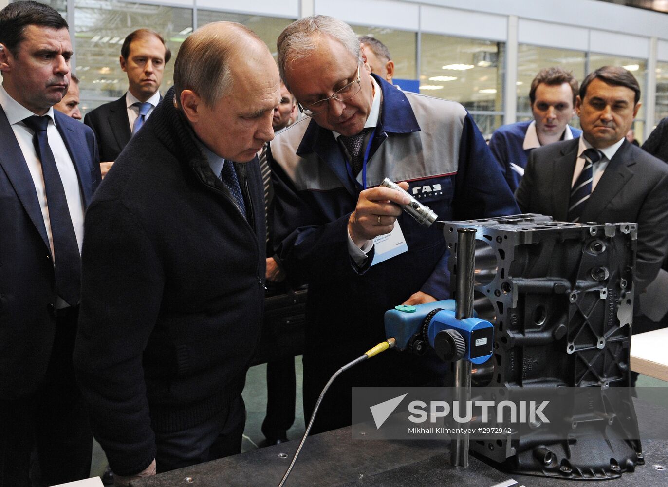 Russian President Vladimir Putin visits Yaroslavl Region