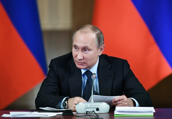 Russian President Vladimir Putin visits Yaroslavl Region